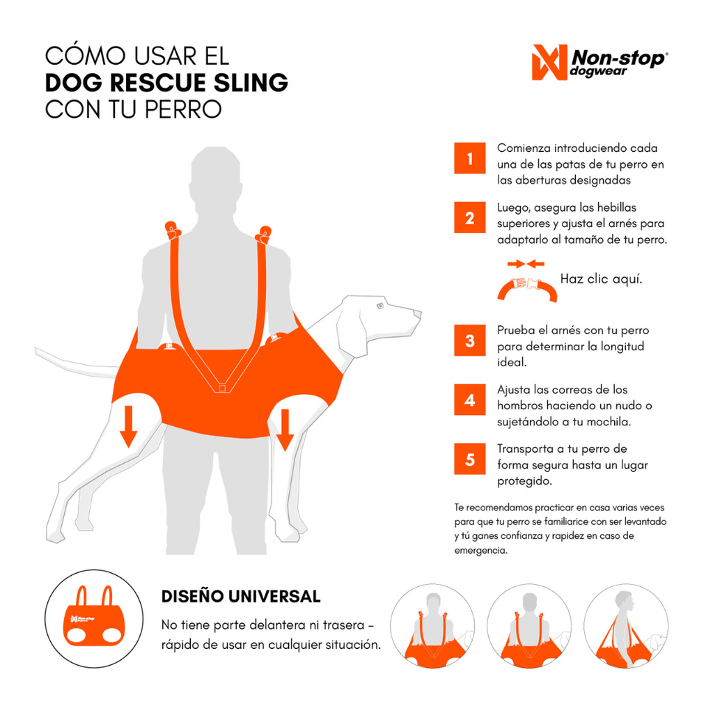 Non-Stop Dogwear Dog Rescue Sling