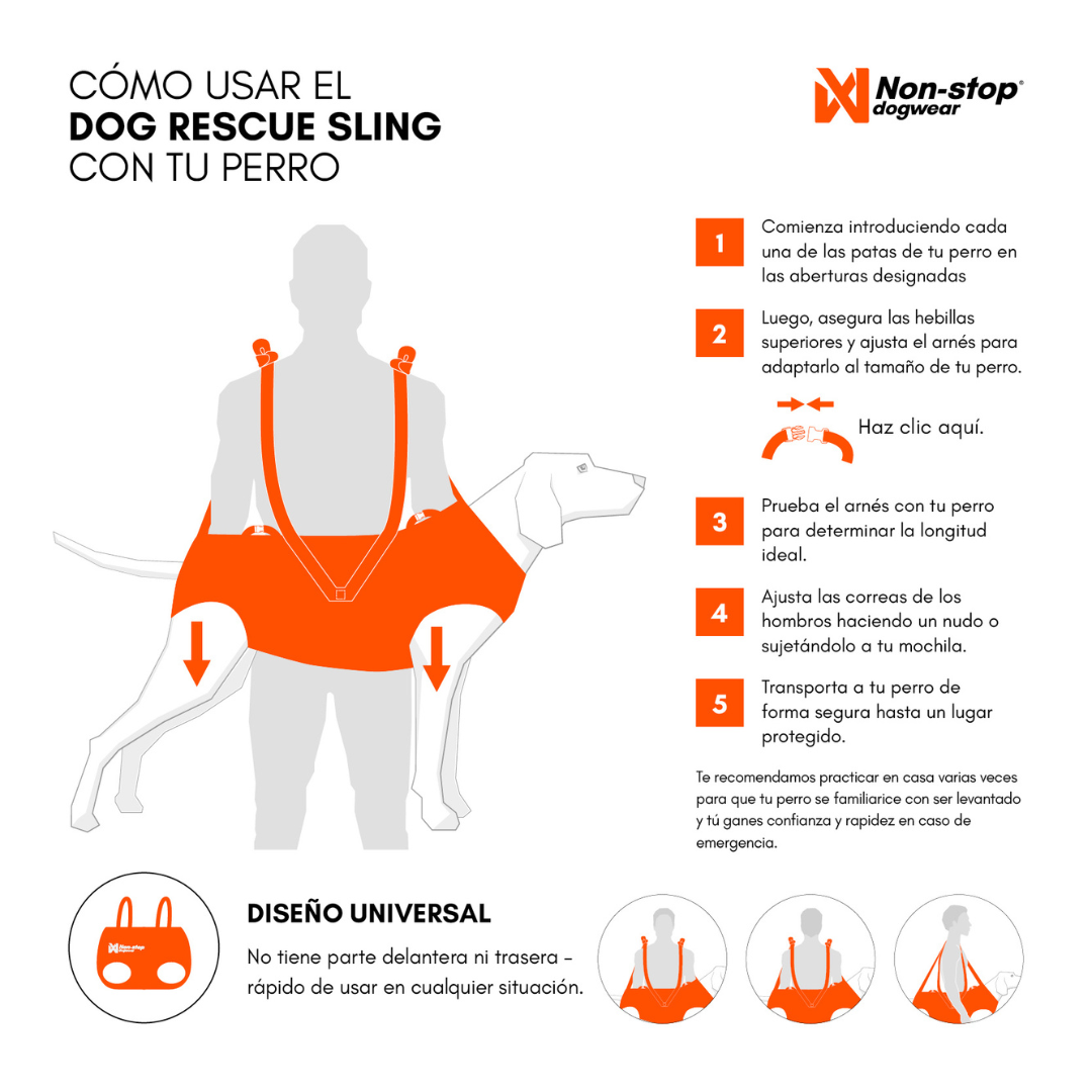 Non-Stop Dogwear Dog Rescue Sling